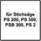 Festool FS-PS/PSB 300 Geleideaanslag 490031