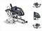 Festool KS 60 E KAPEX Afkortzaag - 1200 W - 661 x 475 x 430 mm