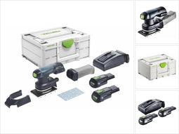 Festool RTSC 400 3,0 I-Plus Accu Vlakschuurmachine 18V 3.0Ah in Systainer - 577686