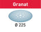 Festool Schuurschijf STF D225/128 P180 Granat VE=5 - 205667