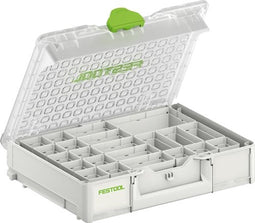 FESTOOL - SYS3 ORG M 89 - Systainer³ Organizer - Transparant Deksel en Inzetbakjes