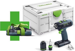Festool T 18+3-Basic-4,0 Accu Schroefboormachine 18V 4.0Ah in Systainer - 577051