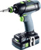 Festool T 18+3 HPC 4,0 I-Plus Accu Schroefboormachine 18V 4.0Ah in Systainer - 576446