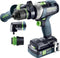 Festool TDC 18/4 5,0/4,0 I-Set QUADRIVE Accu Schroefboormachine 18V 4.0/5.0Ah + 1x Hulpstuk in Systainer - 577612