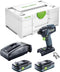 Festool TID 18 HPC4,0 I-Plus 18V Li-Ion accu slagschroevendraaier set (2x 4,0Ah) in systainer - 180Nm - 8x220mm - koolborstelloos