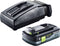 Festool VECTURO OSC 18 HPC4,0 EI-Plus 18V Li-Ion accu oscillerende set (1x 4,0Ah) in systainer - koolborstelloos