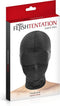 Fetish Tentation - Bondage Masker- Verstevigde Blinddoek en Luchtdoorlatend Bivakmasker - Zwart