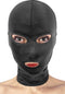 Fetish Tentation - Bondage Masker - Vrije Ogen en Mond - Zwart
