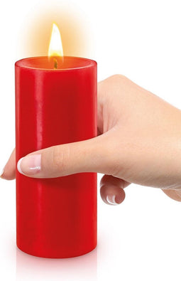 Fetish Tentation - SM-kaars Lage Temperatuur - Rood - Ook Voor Beginners - 100*40mm