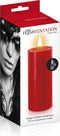 Fetish Tentation - SM-kaars Lage Temperatuur - Rood - Ook Voor Beginners - 100*40mm