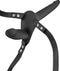 Fetish Tentation - Strap on - Dubbel - Zwart - 15.5 x 3cm en 8.7 x 2.9cm