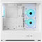 Nox-Xtreme NXHUMMERSIGNAWH - ATX Midi-Tower - USB-C en multicolor LED - Wit