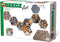 SES Beedz Art - Hex tiles Safari - 5000 strijkkralen - collage met strijkkralen en foto's - complete set met grondplaten en fotostickers - Strijkkralen Volwassenen - Knutselen Volwassenen