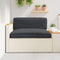 vidaXL - Ligbedkussen - voor - Zitvlak - Zwart - 120x80x12 - cm - Oxford - Stof