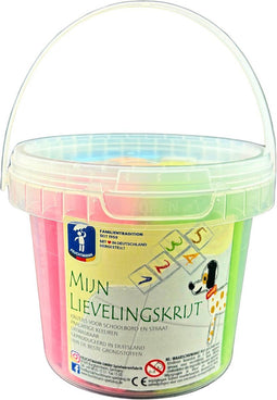 Feuchtmann Meine Lieblingskreide Stoepkrijt Emmer 20 Stuks