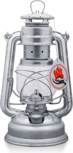 Feuerhand Stormlantaarn - 26 Cm - Verzinkt - Zilver