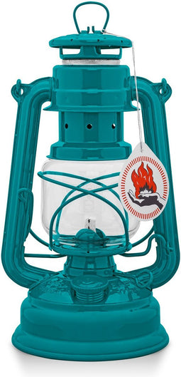 Feuerhand Stormlantaarn Baby special 276 - Blauw - 13.5x15x26.5cm - Modern