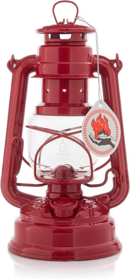 Feuerhand Stormlantaarn Baby special 276 - Rood - 13.5x15x26.5cm - Modern