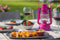 Feuerhand Stormlantaarn Baby special 276 - Roze - 13.5x15x26.5cm - Modern