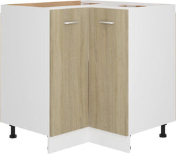 vidaXL - Hoekonderkast - Lyon - 75,5x75,5x81,5 - cm - sonoma - eikenkleurig