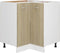 vidaXL - Hoekonderkast - Lyon - 75,5x75,5x81,5 - cm - sonoma - eikenkleurig
