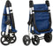 Duett Muuvi Up Boodschappentrolley - Tasinhoud 46L - 4 Wielen - Opvouwbaar - Blauw