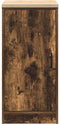 vidaXL - Garagekast - 40x51x85 - cm - massief - grenenhout - gerookt - eiken