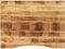 vidaXL - Bureaublad - met - ronding - 100x80x2,5 - cm - massief - ruw - mangohout