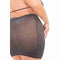 Pink Lipstick Lingerie Top en rok set Cherry, 2 delige set Plus size Zwart