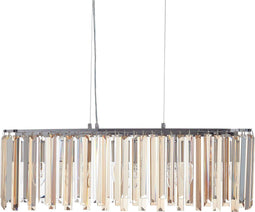 MANDEO - Kroonluchter - Zilver - IJzer