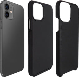 Eiger North Case Apple iPhone 12/12 Pro - 2-laags robuuste bescherming - zwart