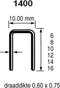 Dutack Fasteners Nieten 1400-14mm Cnk
