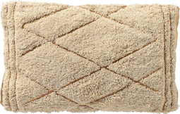 Dutch Decor DUUK - Kussenhoes 30x50 cm - Tofu - beige met goud - met rits - zonder binnenkussen
