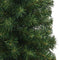 vidaXL - Kunstkerstboom - met - standaard - smal - 180 - cm - PVC - groen
