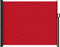 vidaXL - Windscherm - uittrekbaar - 160x300 - cm - rood