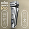 Braun Series 9 Pro 9476cc - Elektrisch Scheerapparaat - Wet & Dry - SmartCare Center - Grijs