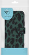 iMoshion Hoesje Geschikt voor Samsung Galaxy A72 Hoesje Met Pasjeshouder - iMoshion Design Softcase Bookcase - Meerkleurig / Green Leopard