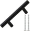 vidaXL - Handvatten - 10 - st - 64 - mm - roestvrij - staal - zwart