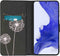 iMoshion Hoesje Geschikt voor Samsung Galaxy S23 Plus Hoesje Met Pasjeshouder - iMoshion Design Softcase Bookcase - Zwart / Dandelion