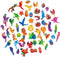 UNIDRAGON Houten Puzzel Voor Volwassenen Dier - Speelse Papegaaien - 620 stukjes - Royal Size 72x40 cm