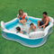 Intex Swim Center Family Lounge Pool - Opblaaszwembad - 229 x 229 x 66 cm - 4 zitjes - 2 bekerhouders