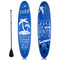 Coast - SUP bord - Opblaasbaar paddleboard - 297 x 76 x 16 cm - Laadcapaciteit 130 kg