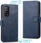 iMoshion Hoesje Geschikt voor Xiaomi Mi 10T Pro / Mi 10T Hoesje Met Pasjeshouder - iMoshion Luxe Bookcase - Donkerblauw