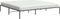 vidaXL - Bedframe - metaal - zwart - 193x203 - cm
