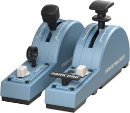 Thrustmaster TCA Quadrant Add-On - Throttle - H.E.A.R.T technologie - Blauw Zwart