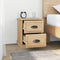 vidaXL - Nachtkastje - 39x39x47,5 - cm - bewerkt - hout - sonoma - eikenkleurig