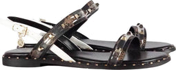 GUESS Ofelia - Lage Sneakers - Bruin met zwart - Maat 38