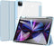 Tablet hoes geschikt voor Apple iPad Pro 11 (2022/2021/2020/2018) - Toby Series - Tri-Fold Book Case - Blauw
