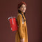 Sticky Lemon Corduroy Backpack Small sporty red