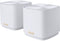 ASUS ZenWiFi AX Mini - WiFi 6 Mesh Systeem - 2 Nodes - Wit (Duo Pack)